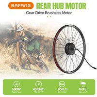 AliExpress BAFANG Bafang 48V 750W 500W Front Rear Wheel Hub Motor Brushless Gear Drive Electric Bike Conversion Kit 26 27.5 Inch 700C Kits