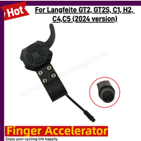 LANGFEITE C1 C2 C4 C5 H2 GT2S GT2 RS Electric Scooter Thumb Throttle Finger Accelerator Replacement Repair Spare Parts