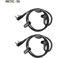 Retevis EEK007 2Pin Earhook Earpiece Walkie Talkie Earphones For Retevis RB618 H777 RT622 Two Way Radio For Kenwood/Baofeng image 3