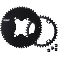AliExpress GOLDIX PASS QUEST 110BCD 2x Chainring AERO Sprocket for SHIMANO R9200 R8100 Fully Enclosed 50-34T 52-36T 53-39T 56-42T
