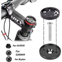 New MTB Road Bike Computer Holder Stem for Garmin Bryton 28.6mm Top Cap Bicycle Stopwatch GPS Speedometer Mount Bracket Support