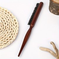 Hair Fluffy Comb Wood Handle Hair Brush Anti-static Barber Hair Comb Scalp Massage Hairdresser Styling Tool