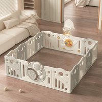 Baby Playpen DIY Infant Safety Barrier Crawling Play Area Indoor Child Safety Fence Home Use Living Room Eco-Friendly Material