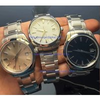 The Watch Features SBGX263 Champagne, SBGX259 White Dial, SBGX261 Black Dial, Diameter 37, Thickness 8.9, Sapphire Crystal