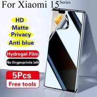 Xiaomi15TPro Privacy Screen Protector For Xiaomi 15T Pro Matte Hydrogel Film Xiaomi15 SPro HD Soft Anti Peeping Xiaomi15Ultra