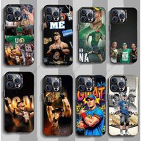 John Cena Wrestling Star Actor phone Case for iPhone 17 11 12 Pro Max Plus Mini Air SE 16e 14 15 16 13 Soft Shell