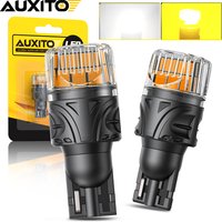 AUXITO 2Pcs T15 W16W Car LED Bulb No Error White Yellow Super Bright 921 912 LED Canbus Car Tail Lamps Backup Reverse Lights