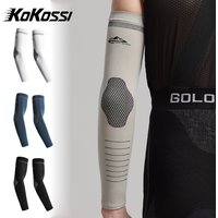 AliExpress kokossi KoKossi 1Pair Ice Silk Arm Sleeves Sun Protection Breathable Cycling Running Fishing Outdoors Sports Men Women Arm Cover