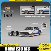 Pre-Sale Cm Model 1:64 Bmw 3 Series M3 E30 Rocket Bunny Widebody Modified Alloy Car Model Collectible Diecast Toys Kid Gift Boy