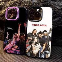Tom Bill Kaulitz T-Tokio H-Hotels Phone Case For iPhone 17,16,15,14,13,12,11 Plus,Pro Max,Colored Silver Phone Case