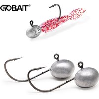 5PCS Jig Head Hook 1.5g 2.5g 3.5g 4.5g 5.5g 6.5g High Strength Angle Sharp Root Double Barbed Gear Lure Fishing Tackle Fishhook