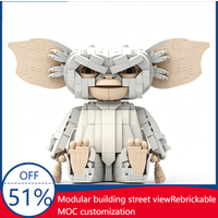 1133Pcs Customize MOC Creative Character Figure Model Building Blocks Assembly Toy Educational Birthday Gift For Children Boys
