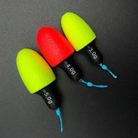 3PCS Nanomaterials Fishing Rock Float Superfine Sea Fishing Buoy Dual-purpose Eat Lead 3.0-15g Float Ice Fishing Accessories