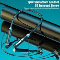 Wireless Headphones Bluetooth 5.0 Neckband Earphones Magnetic TWS Sports Earbuds Waterproof Magnetic Bluetooth Headset With Mic