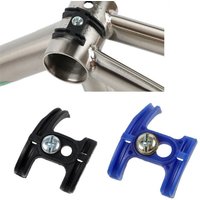 1Pc Bike Shifter Gear Cable Guide For Under Bottom Bracket With Fixing Screw Plastic Metal Anti-Wear Part For Cycling