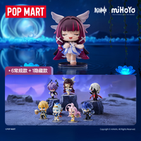 Genuine POP MART × Genshin Impact Gathering Carnival Chibi Series Figure Blind Box Desktop Ornament Surprise Gifts Trendy Toys