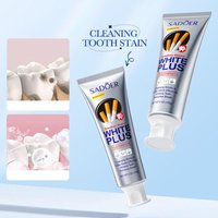 100g Smoke Stain Whitening Toothpaste Deep Clean Stain Remover Fresh Breath Anti-Cavity Gum Protection Oral Care