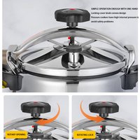 Pressure Cooker Explosion Proof Large Capacity Pressure Cooker for Gas Stove Aluminum Alloy Pressure Cooker Home Pressure Cooker