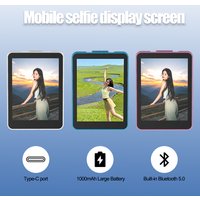 T6 Selfie Monitor Screen 2.0" Screen 1000mAh Large Battery Blue tooth Connect Photography Device for Android IOS Vlog Video Rec