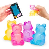 Little Bear Squeeze Stress Relief Cube Pressure-Relief Anxiety Sensory Tool Slow-Rebound Focus Desk Educational Gadget