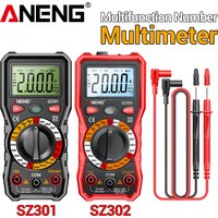ANENG SZ301/SZ302 Digital Multimeter Professional LCD Auto AC/DC Votage Tester Diode Tester Current Professional Detector Tool