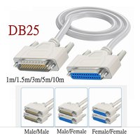 25Pin DB25 Parallel Male to Male Female LPT Printer DB25 M-M Cable 1.5M/3M/5M/10M Computer Cable Printer Extending Cable 25 Pin