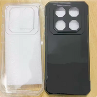 Soft Silicone Black Case For Oukitel WP60 WP 60 2025 7.2" TPU Bumper Case For OukitelWP60 WP 60 Phone Back Cover