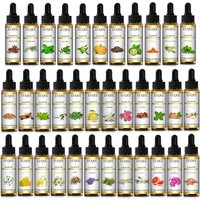 EUQEE 10ml Pure Essential Oil Peppermint Palo Santo Bergamot Eucalyptus Lavender Cinnamon Cedarwood Aromatherapy Essential Oils
