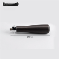 M10 Coffee Portafilter Handle Revolving Solid Wood Coffee Machine Handle Barista Tools for 51/53/58mm Filter Holder Handle