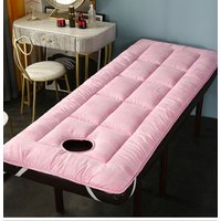 Beauty Salon Bed Mattress Mat Thickened Bed Cushion Mattress Anti Slip Hospital Beauty Room Bed Mat Massage Bed Pad with Hole