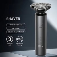 2026 Electric Shaver 3D Blackstone 3 IPX7 Waterproof Razor Wet And Dry Dual Use Face Beard Battery Digital Display For Men