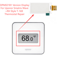 OPM021B1 Version Eink Display For Uponor Smatrix Wave +RH Style T-169 Thermostat Repair