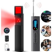 Hidden Camera Detector Anti-Spy Detector GPS Tracker Listening Device RF Wireless All Signal Scanner Gadget Security Protection