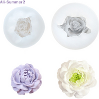 {Summer2} 3D Jasmine Flower Silicone Baking Molds Milk Jelly Fondant Chocolate Molds DIY Kitchen Tool Soap Candle Mould