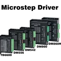 Microstep Driver TB6600 DM542 DM556 DM860 DM860H Driver Controller Microstep Motor Brushless Shell For 42/57/86 Nema17 Nema23