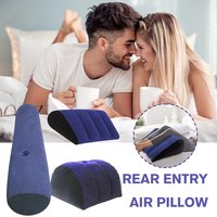 3 Styles Inflatable Pillow Bed Toys PVC Magic Cushion Relax Cushion Triangle Cylinder Wedge Sweetheart Gift Couples Gifts