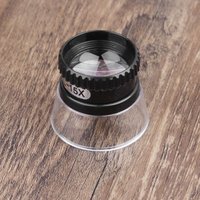 Professional Portable 15X Monocular Magnifying Glass Fit for Jewelry Map Reading Glass Lens