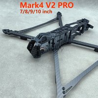 Rama FPV Mark4 V2 PRO 7/8/9/10 cali, zestawy ram do quadkopterów do freestyle'u i lotów na duże odległości, części do samodzielnego montażu.
