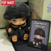 POP MART Original DIMOO Journal Of New Life Series Plush Blind Box Dolls Tabletop Ornaments Room Collection Toys Birthday Gifts