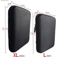 Tool Bag Black For Eadphone Bag Shockproof Bag For Mini Ipad Electronic Book EVA Box Case Earphone Data Storage Bag Pocket Toolk