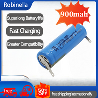 Replacement Battery 14430 3.7V Li-ion Battery High Capacity Long Endurance Shaver Replacement for PT720 PT724 PT730 PT735