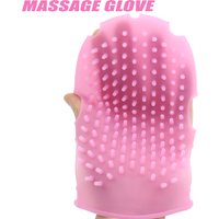 Shower Glove Brush Silicone Body Massage Brush Bathing Rubbing Body Cleaning Gloves Scrubber