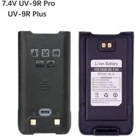 7.4V UV-9R Pro Li-ion Battery Compatible with Baofeng Walkie BL-9 IP68 Waterproof Support Type-C Charge for UV-9R Plus UV-XR
