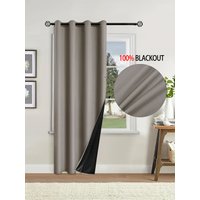 Rideaux de fenêtre occultants 100%, pour salon, chambre à coucher, cuisine, décoration de maison, 1 pièce