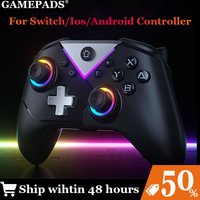 617 Gamepad 2.4G Wireless For Nintendo Switch/IOS/PC/Android With Hall Effect Game Joystick RGB LED Light Gaming Controller