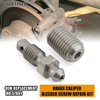 Motorcycle Brake Caliper Bleeder Screw Repair Kit Custom Universal For Harley Applications Softail Touring Sportster Dyna