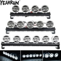 YEAHRUN RC Car Roof Lamp LED Light Strip with Bracket 4.8-6V for 1/10 TRX4 TRX6 D90 Axial SCX10 90046 Wraith Parts