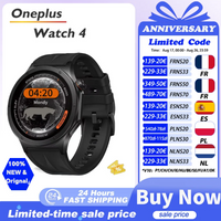 Neu eingetroffen: OnePlus Watch 4 Smartwatch mit 1,5 Zoll AMOLED-Display, Snapdragon W5 Gen 1, bis zu 16 Tage Akkulaufzeit, GPS, NFC, Smartwatch für Herren.