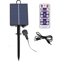 Flat Voltage 3V / Boost Voltage 24V Solar String Control Box Circuit Control Board with DC Charging Interface 8 Lighting Modes