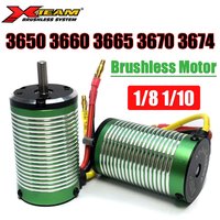 X-TEAM Waterproof Brushless 3650 3660 3665 3670 3674 Motor for 1/10 1/8 RC Buggy Monster Drift Racing Off-Road Car Boat RC Model